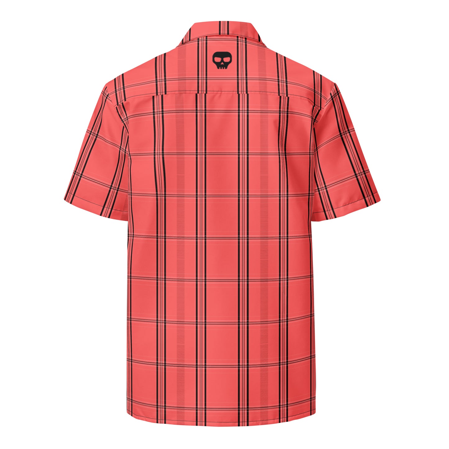 Plaid Red — Unisex summer shirt