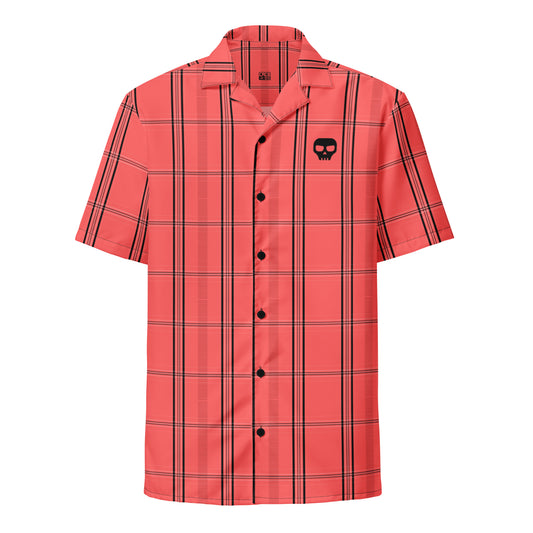 Plaid Red — Unisex summer shirt