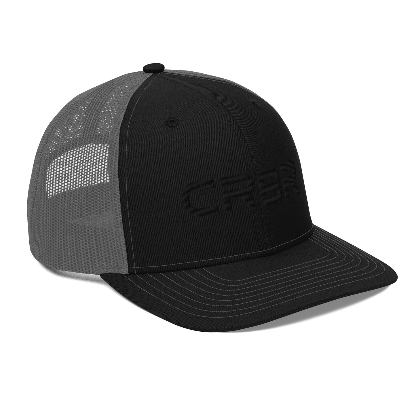 CR8R Black on Black Trucker Cap