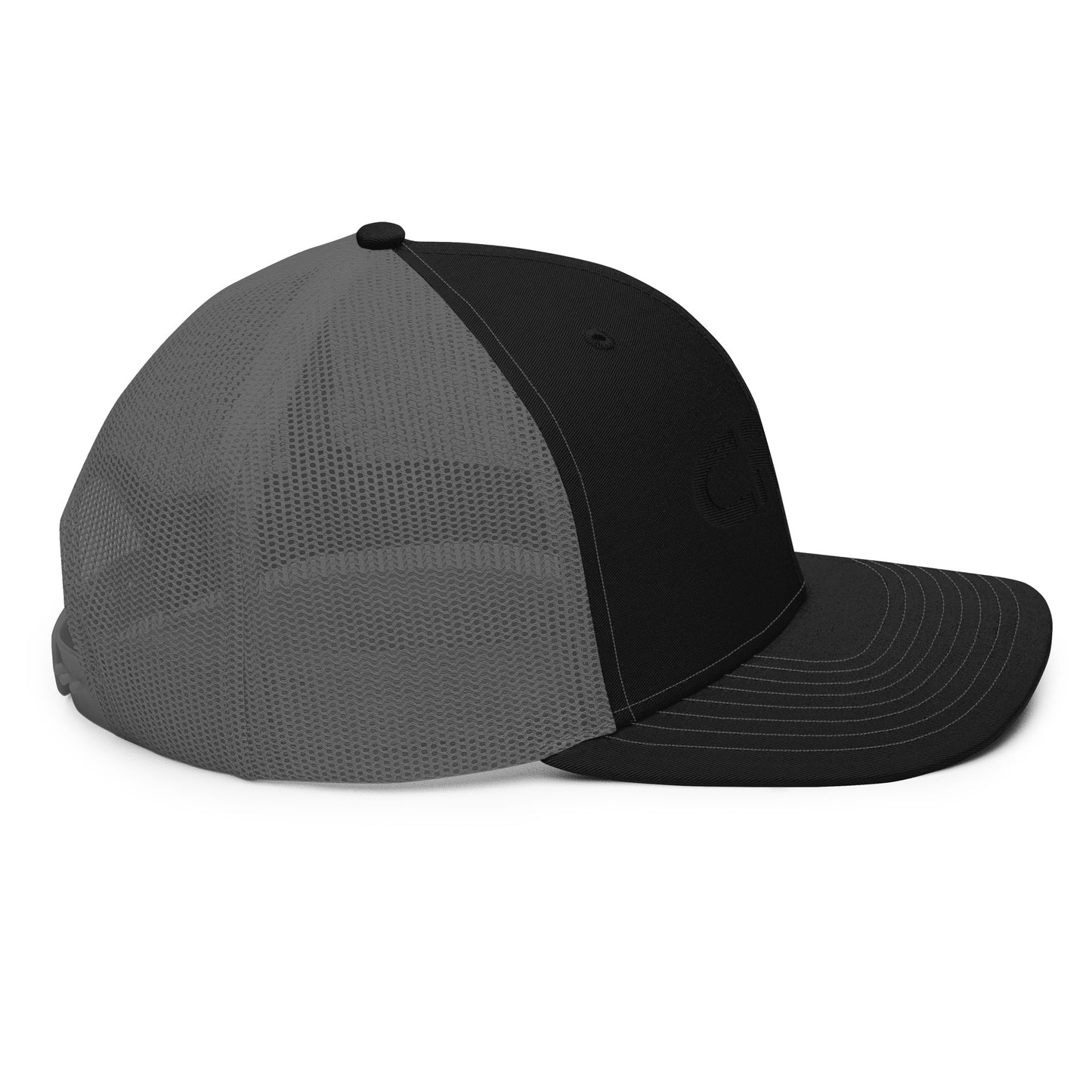 CR8R Black on Black Trucker Cap