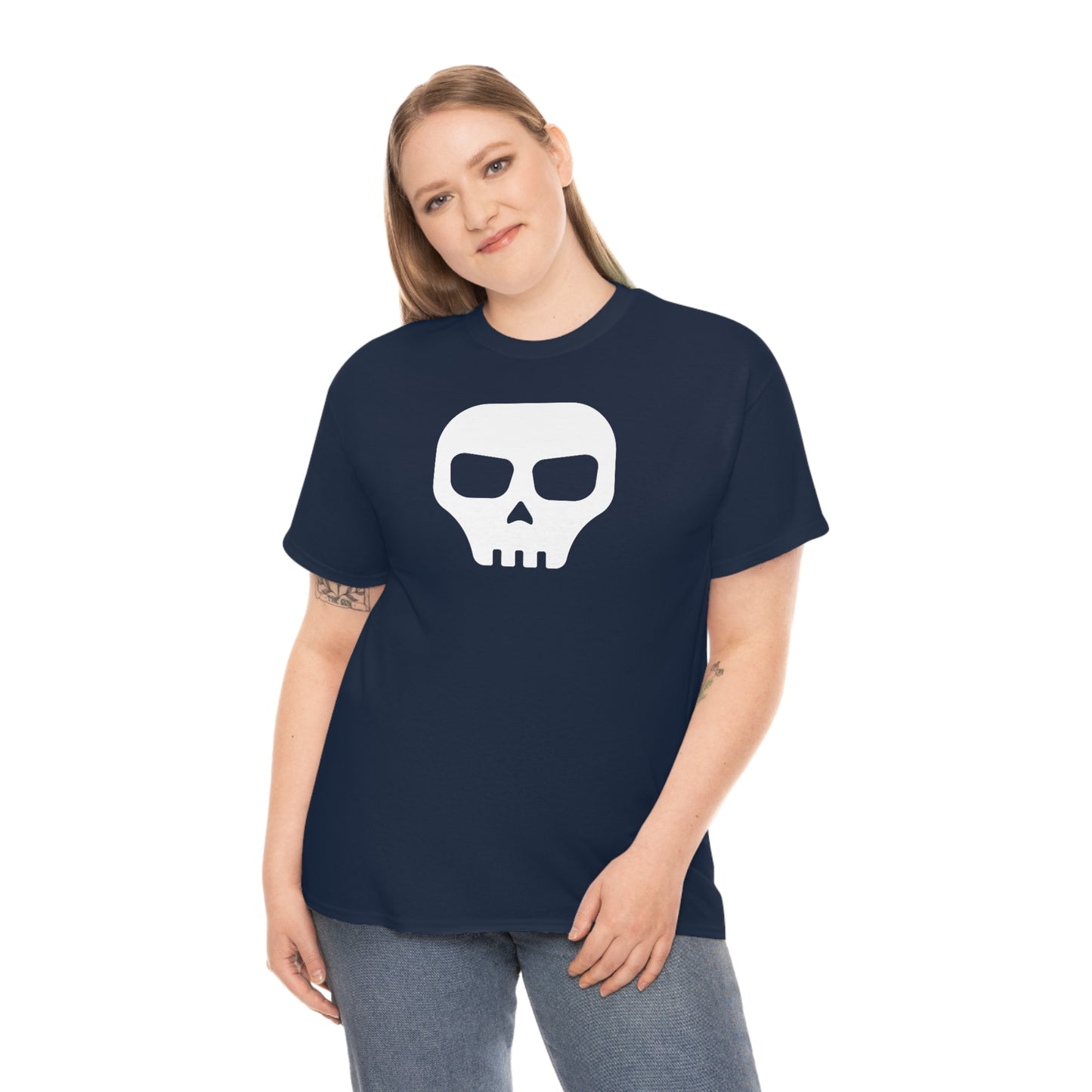 CRE8 Skull — Unisex Heavy Cotton Tee