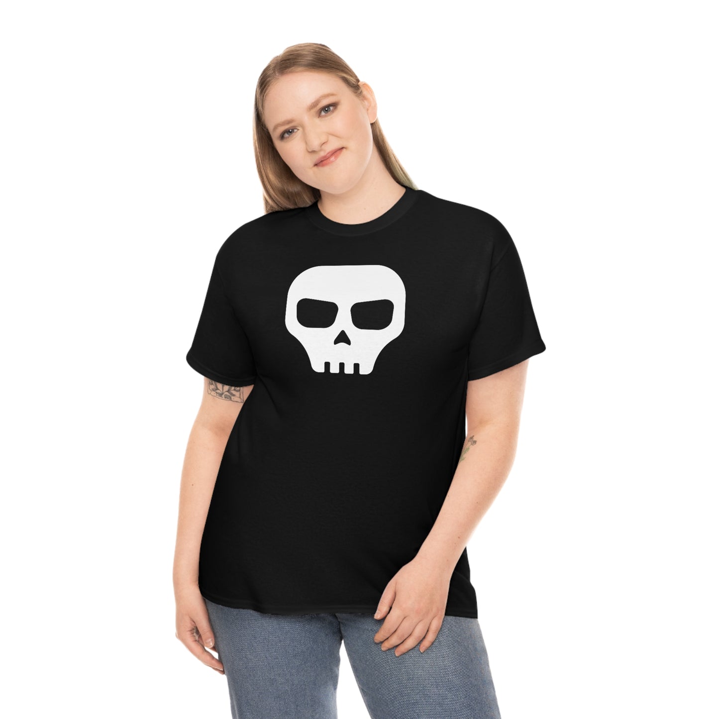 CRE8 Skull — Unisex Heavy Cotton Tee