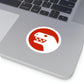Pocket Dino Round Vinyl Sticker