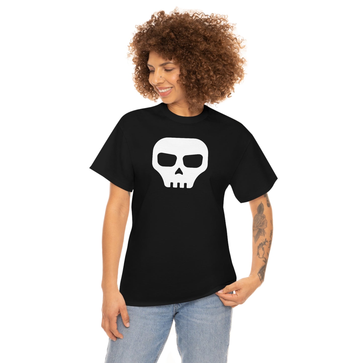 CRE8 Skull — Unisex Heavy Cotton Tee