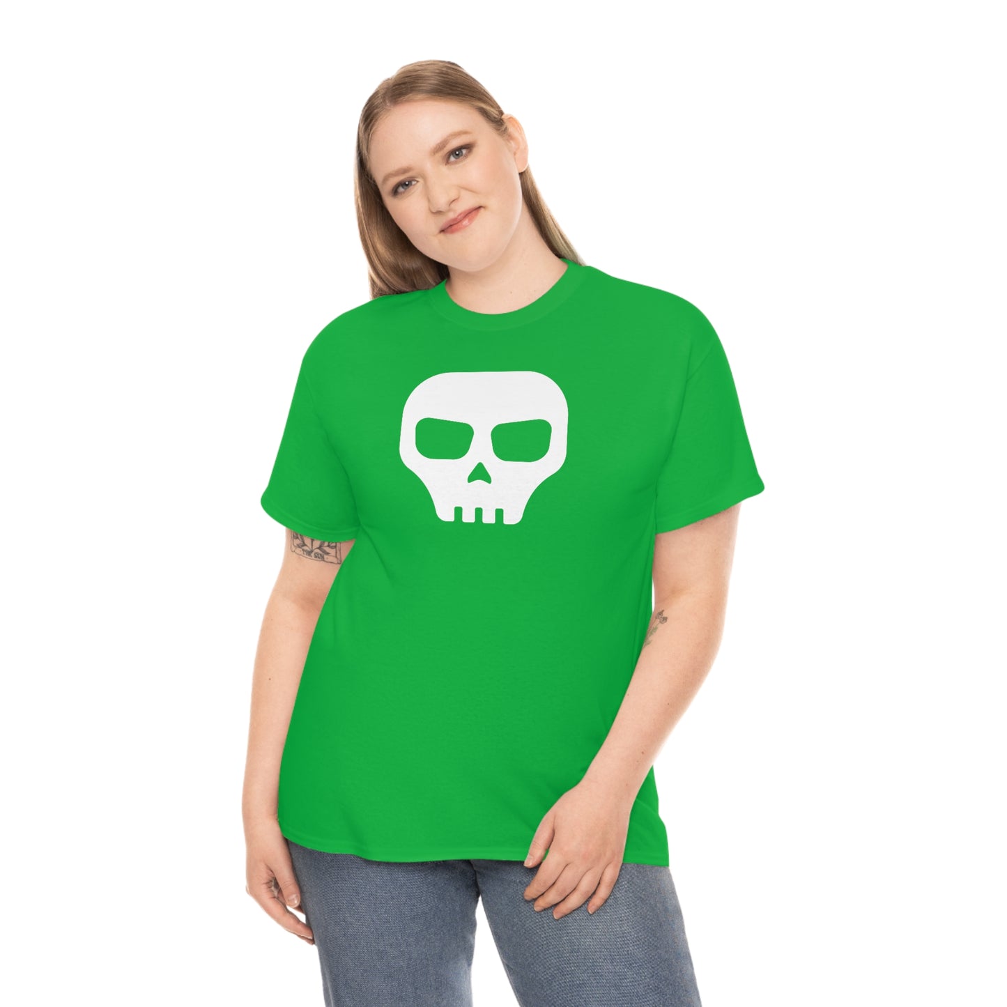 CRE8 Skull — Unisex Heavy Cotton Tee