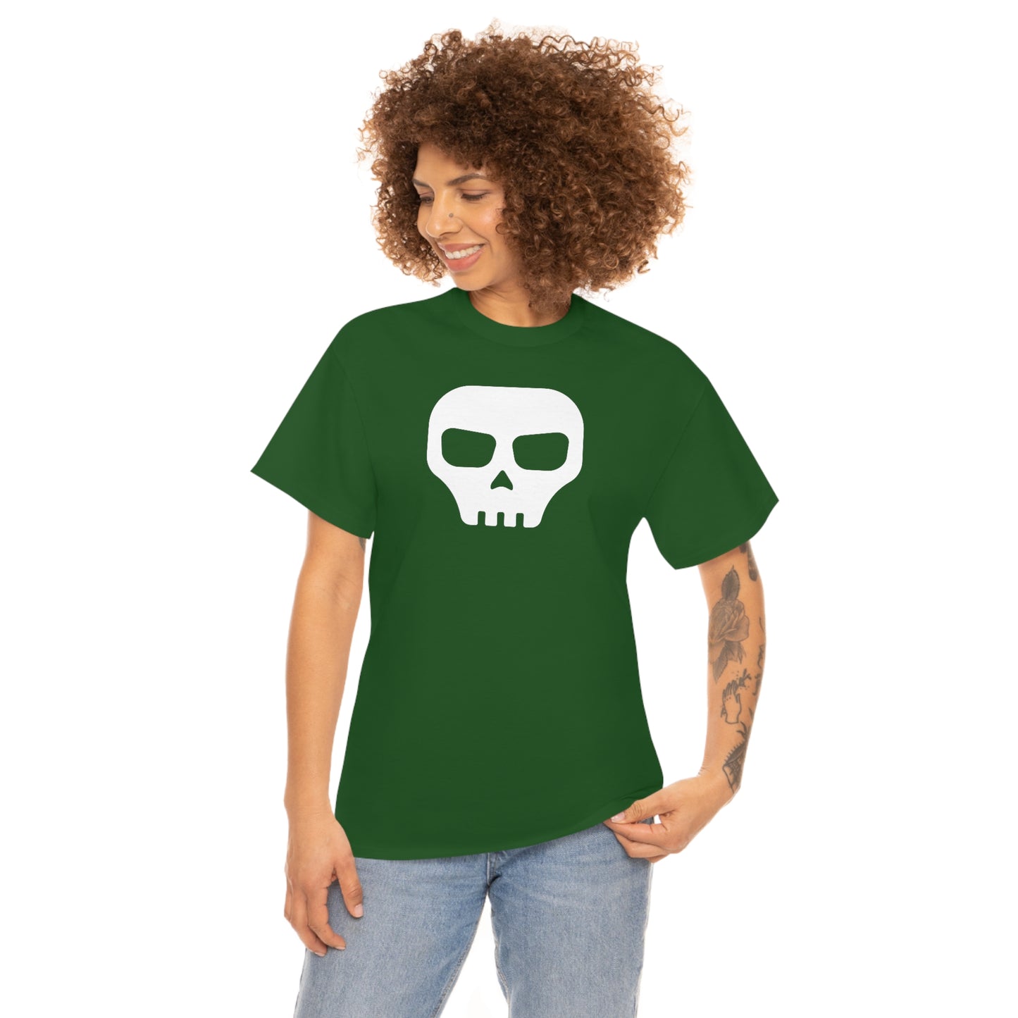 CRE8 Skull — Unisex Heavy Cotton Tee