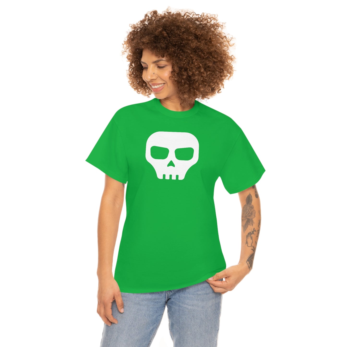 CRE8 Skull — Unisex Heavy Cotton Tee