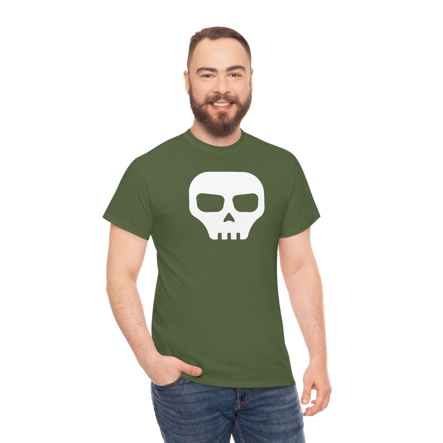 CRE8 Skull — Unisex Heavy Cotton Tee