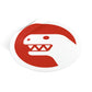 Pocket Dino Round Vinyl Sticker
