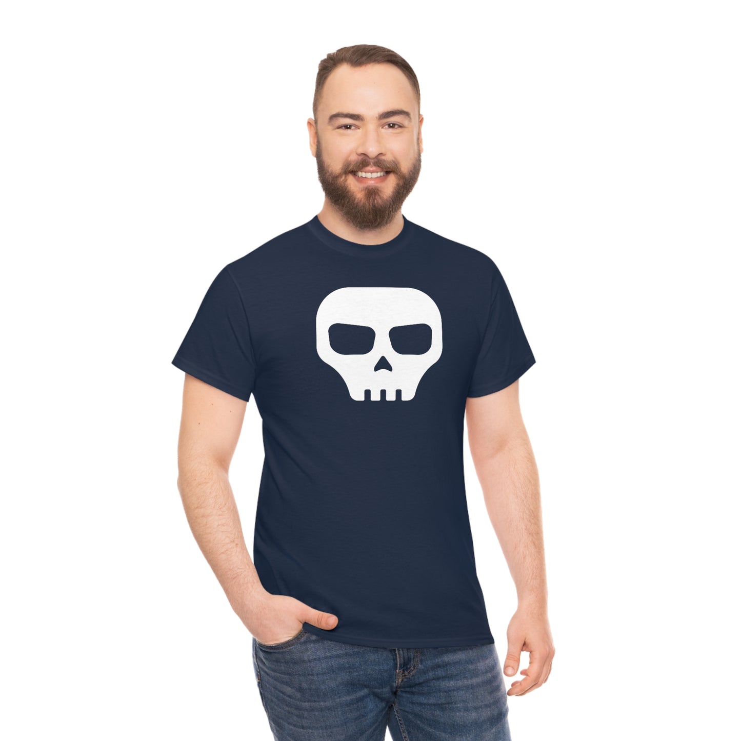 CRE8 Skull — Unisex Heavy Cotton Tee