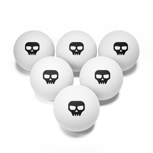 CRE8 Skull — Ping Pong Balls, 6 pcs